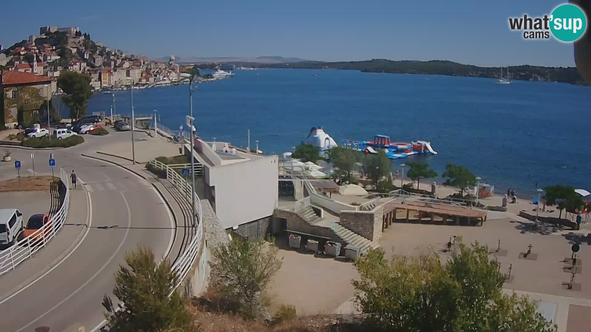 Web kamera Šibenik plaža Banj