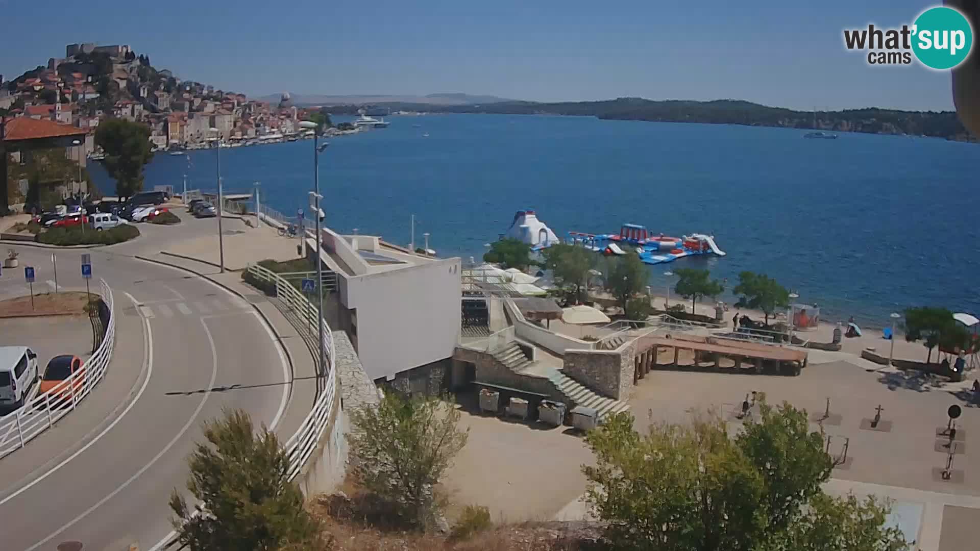 Web kamera Šibenik plaža Banj