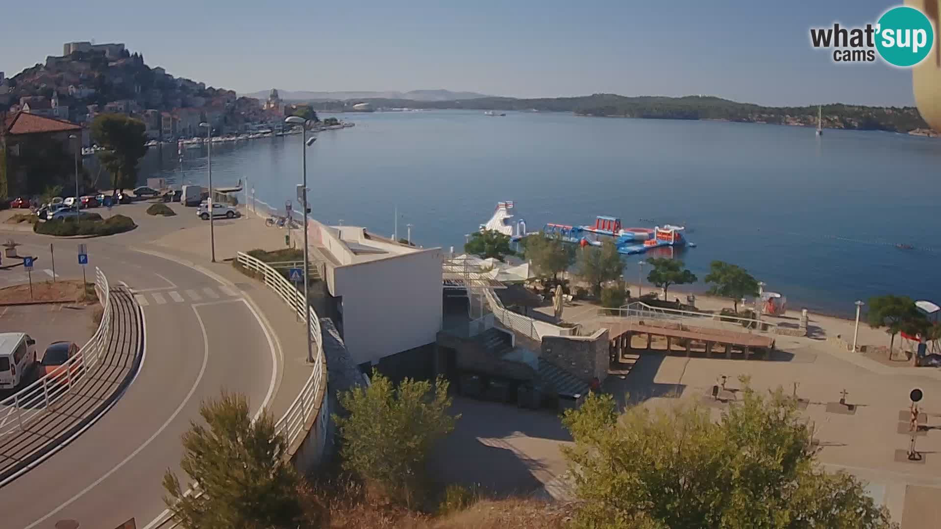 Livecam Sibenico spiaggia Banj