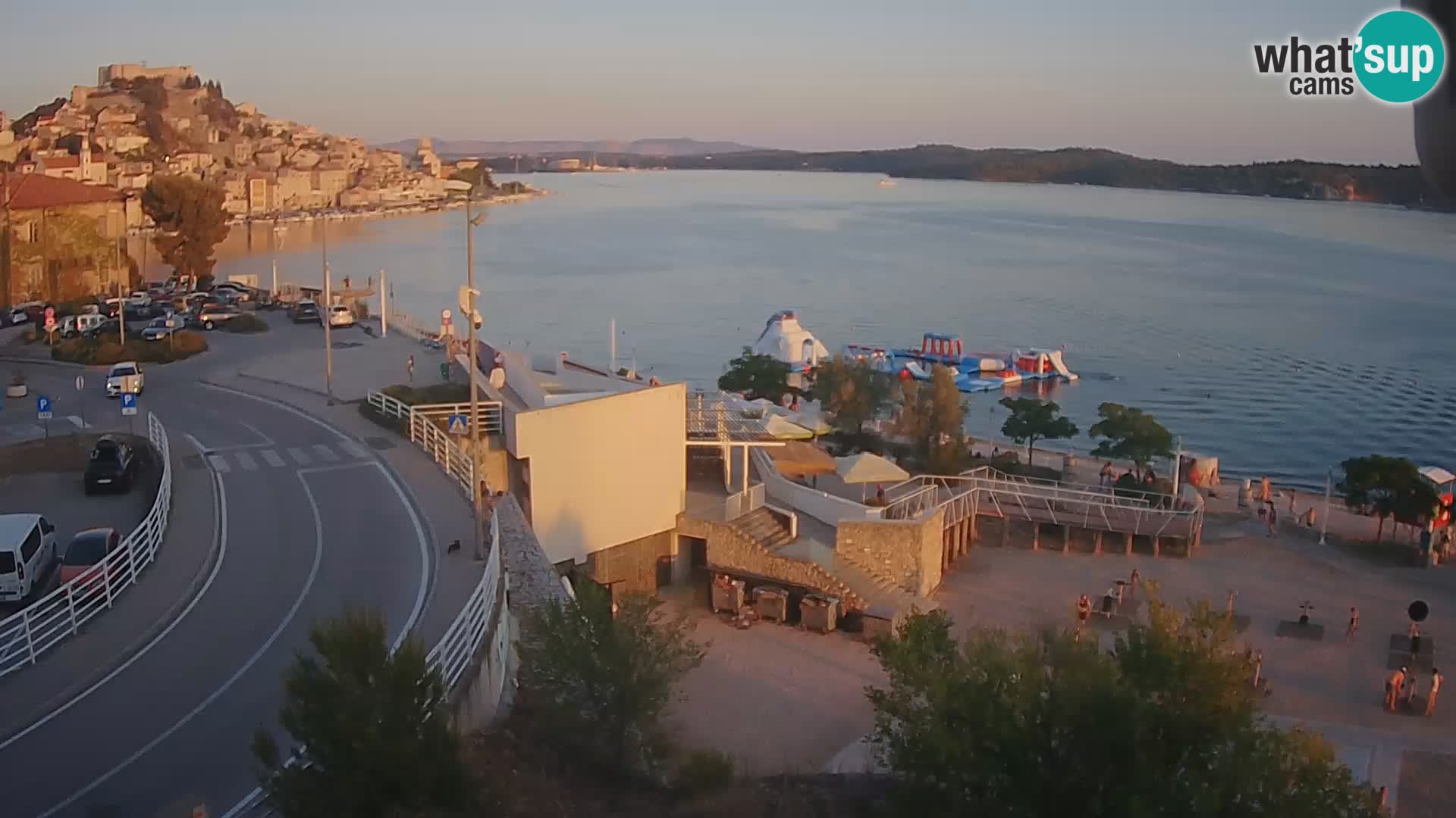 Kamera v živo Šibenik plaža Banj