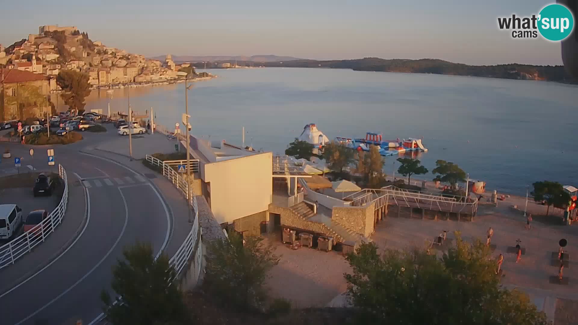 Live Cam Šibenik plage Banj