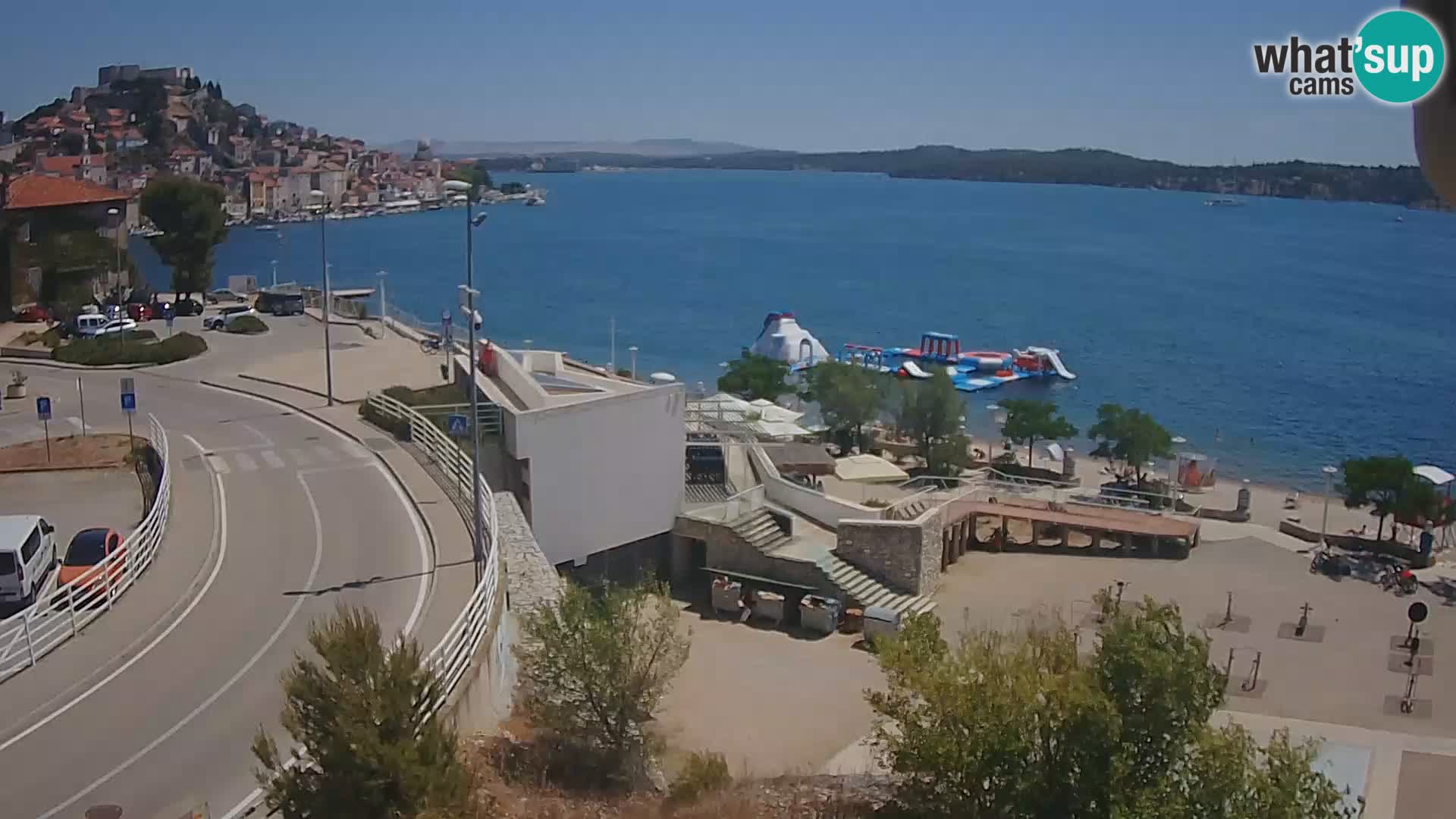 Livecam Sibenico spiaggia Banj