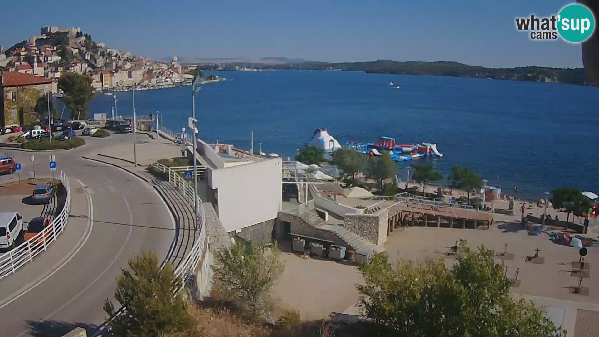 Live Cam Šibenik plage Banj