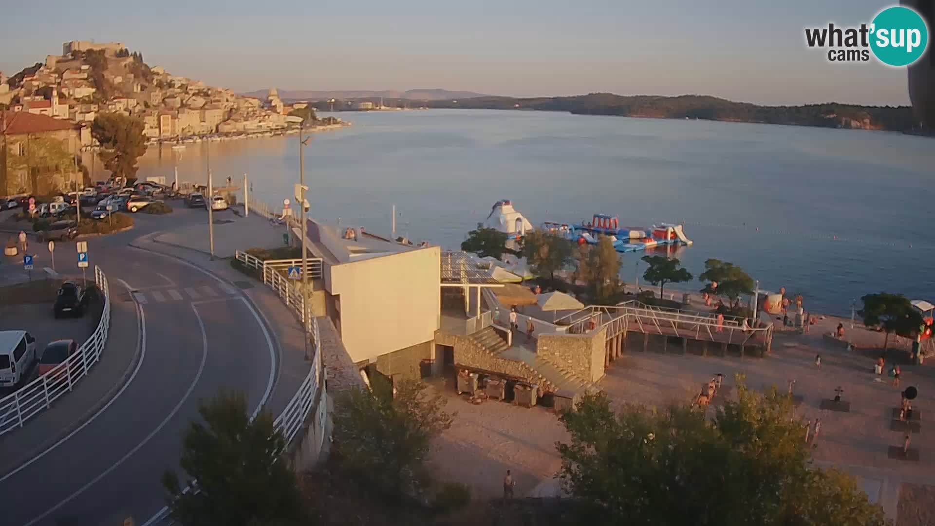 Livecam Sibenico spiaggia Banj