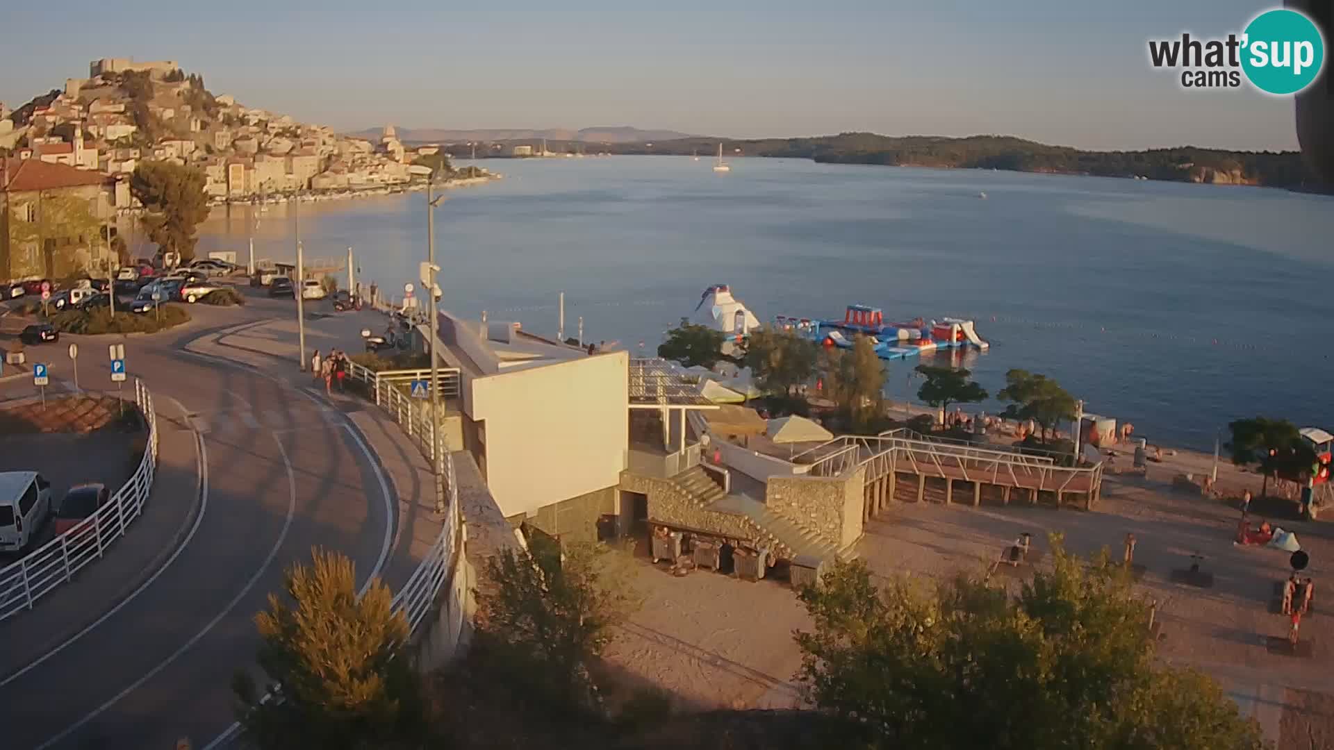 Webcam Šibenik Strand Banj