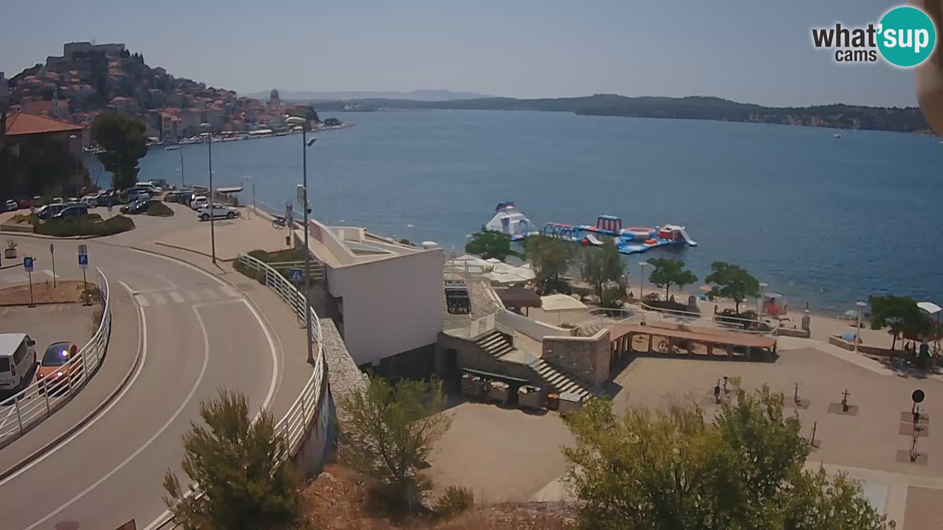 Šibenik webcam Beach Banj