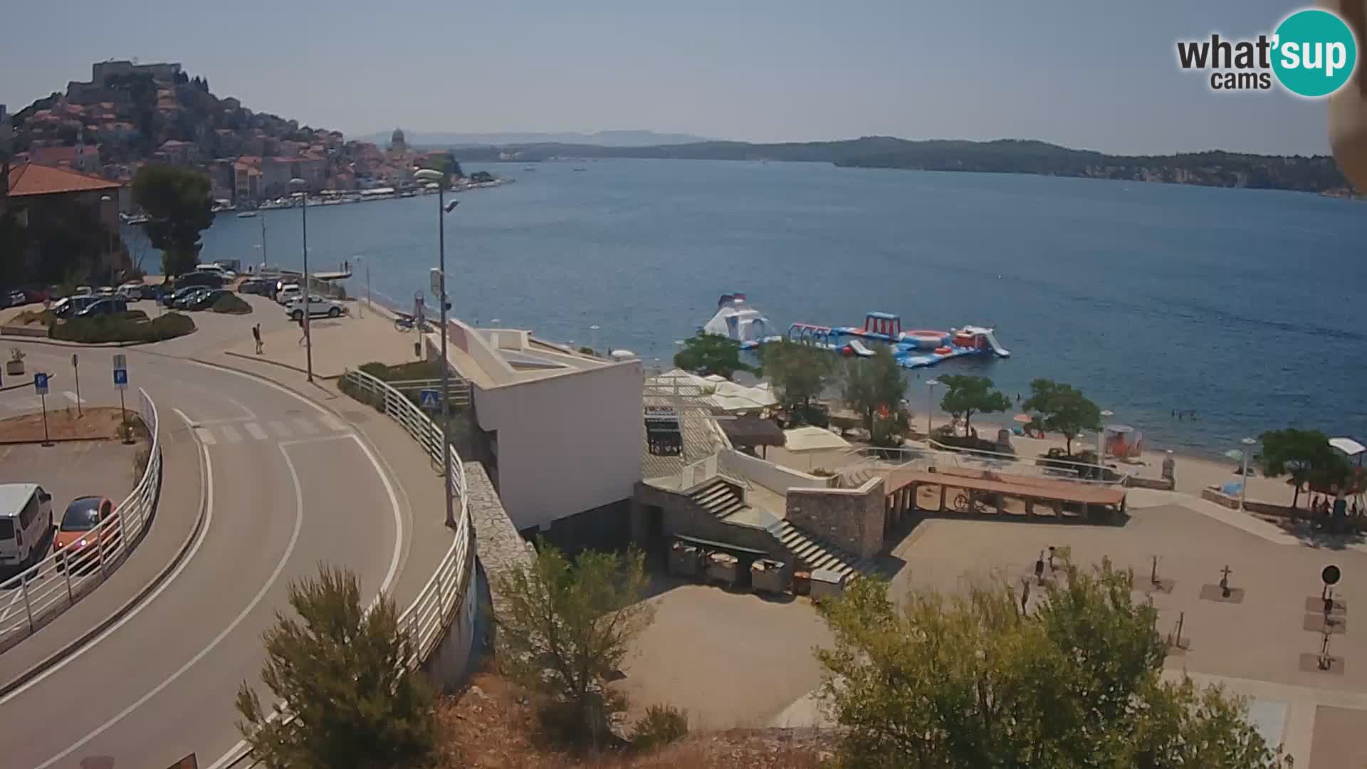 Livecam Sibenico spiaggia Banj