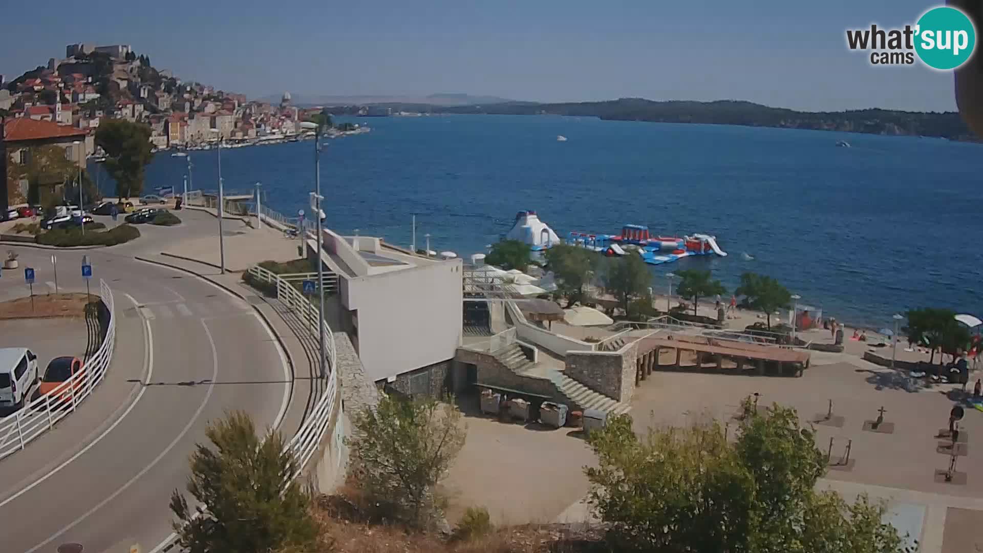 Live Cam Šibenik plage Banj