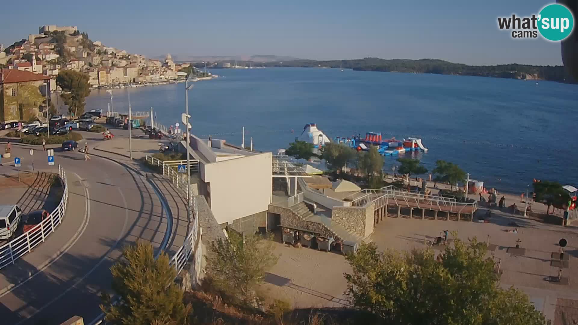Webcam Šibenik Strand Banj
