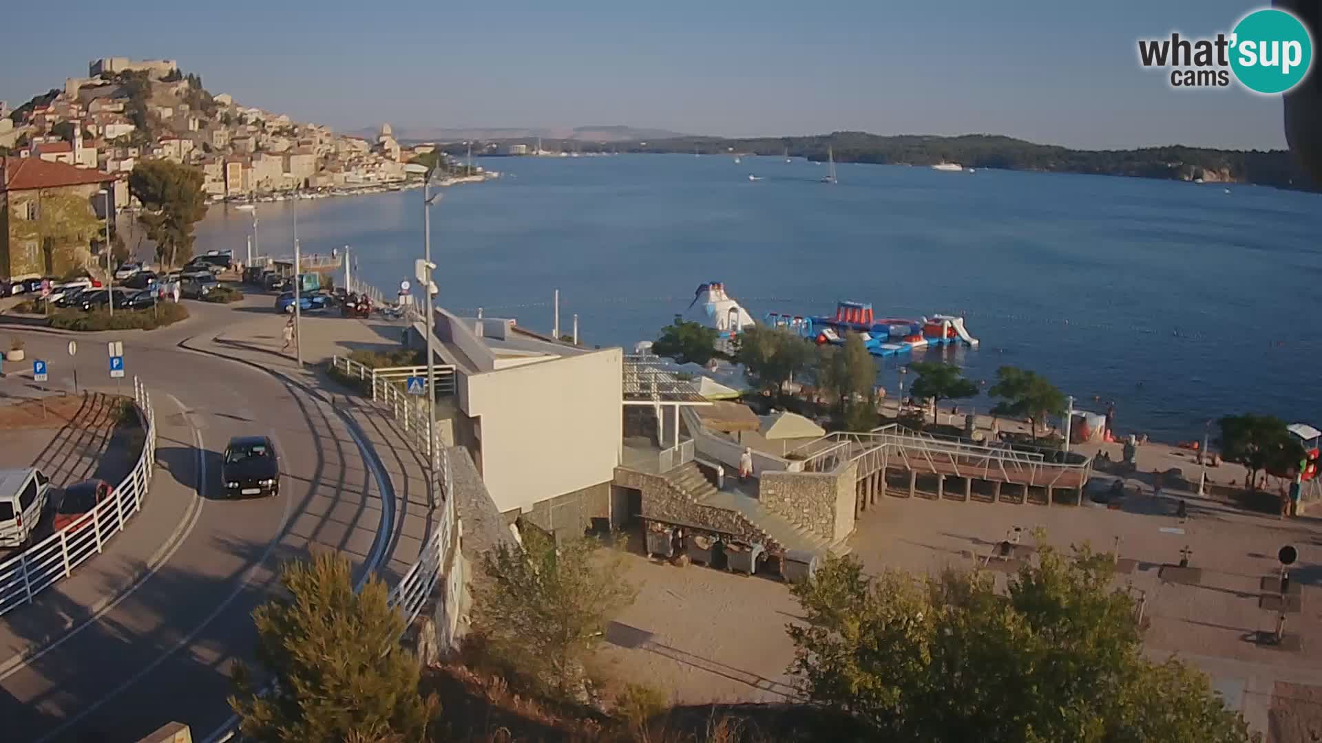 Kamera v živo Šibenik plaža Banj