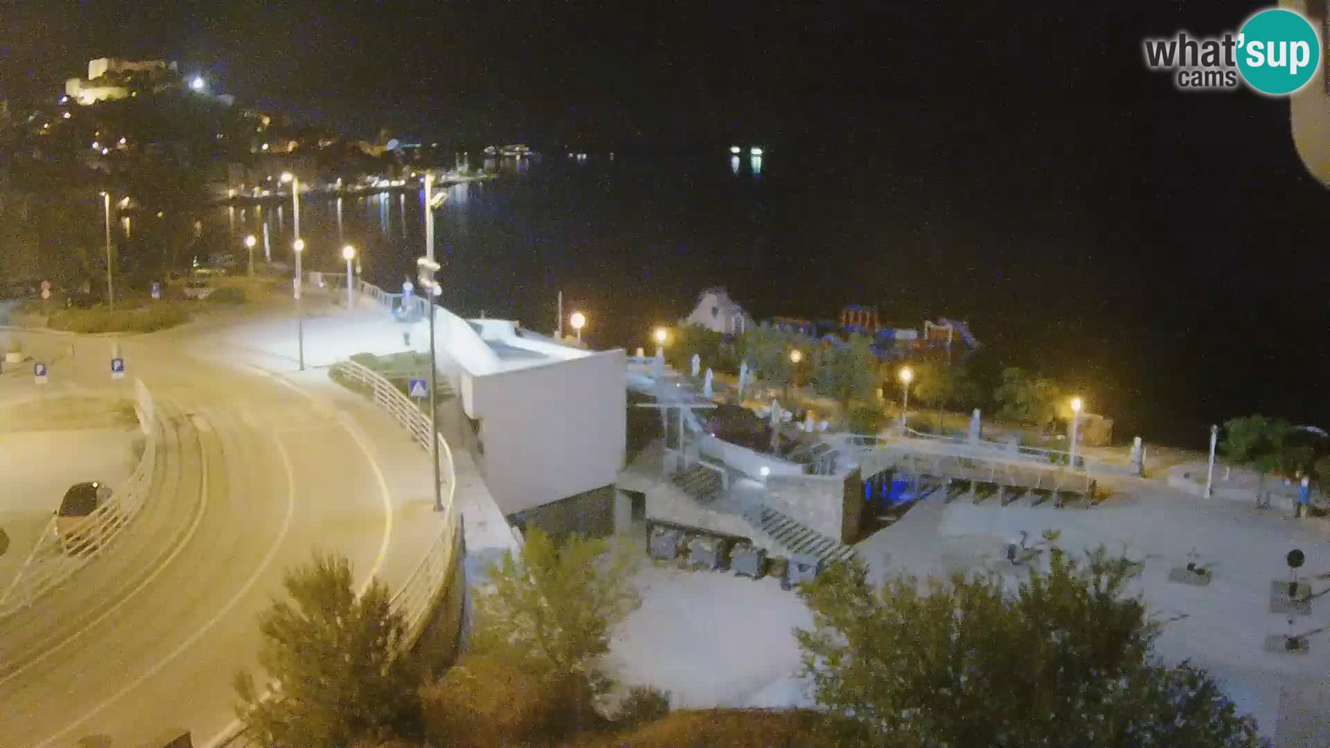 Livecam Sibenico spiaggia Banj