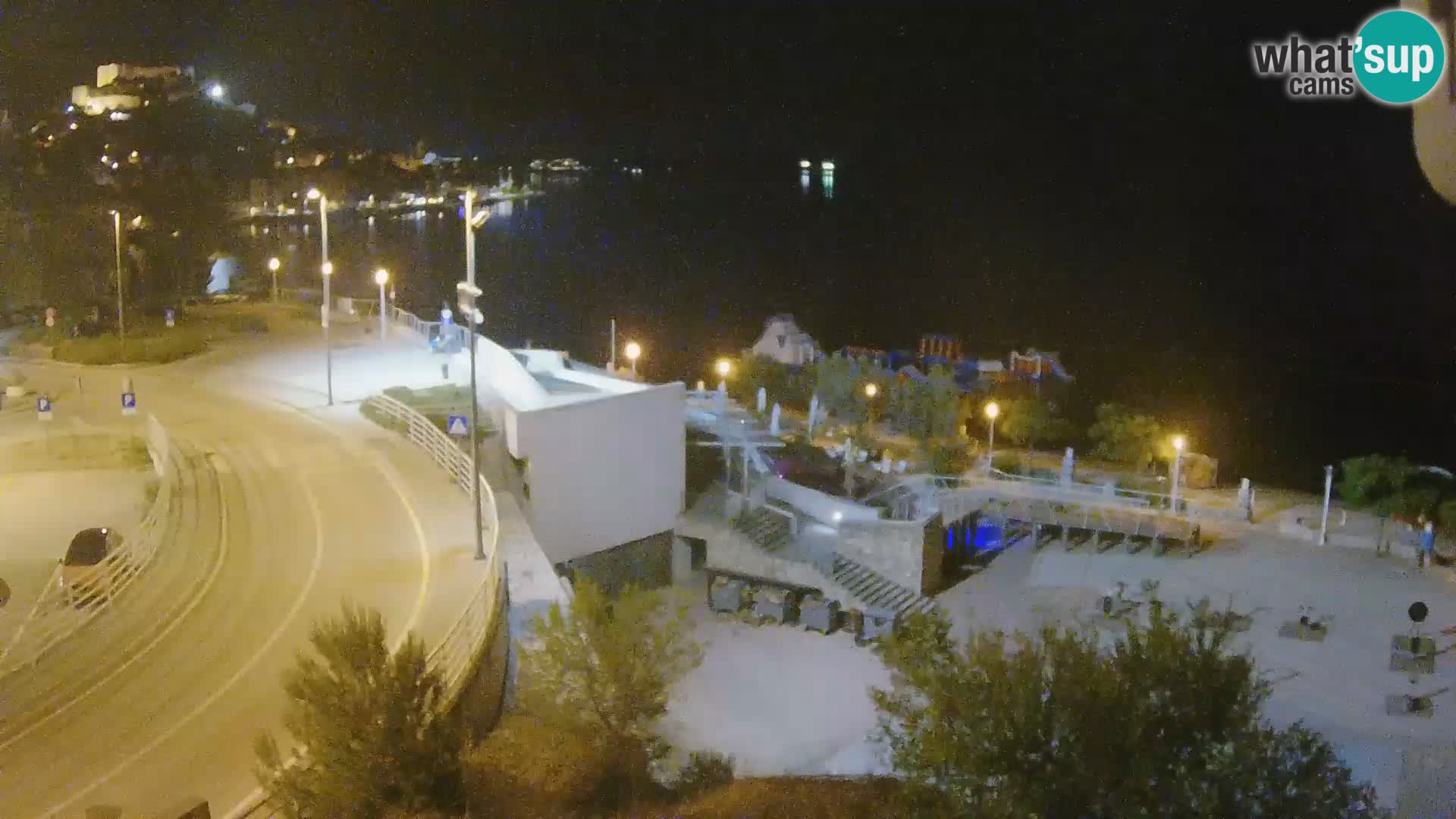 Web kamera Šibenik plaža Banj