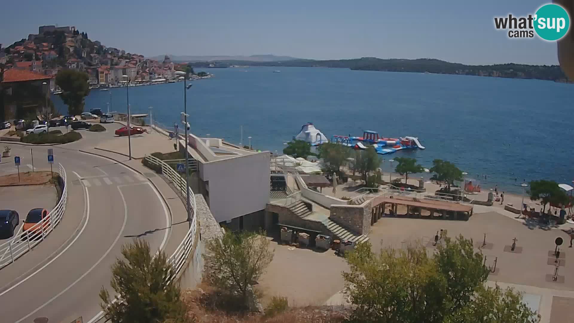 Web kamera Šibenik plaža Banj