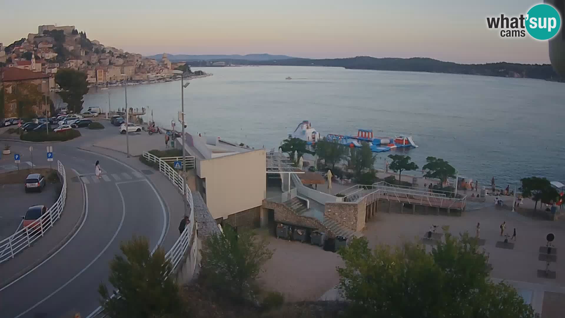 Šibenik webcam Beach Banj