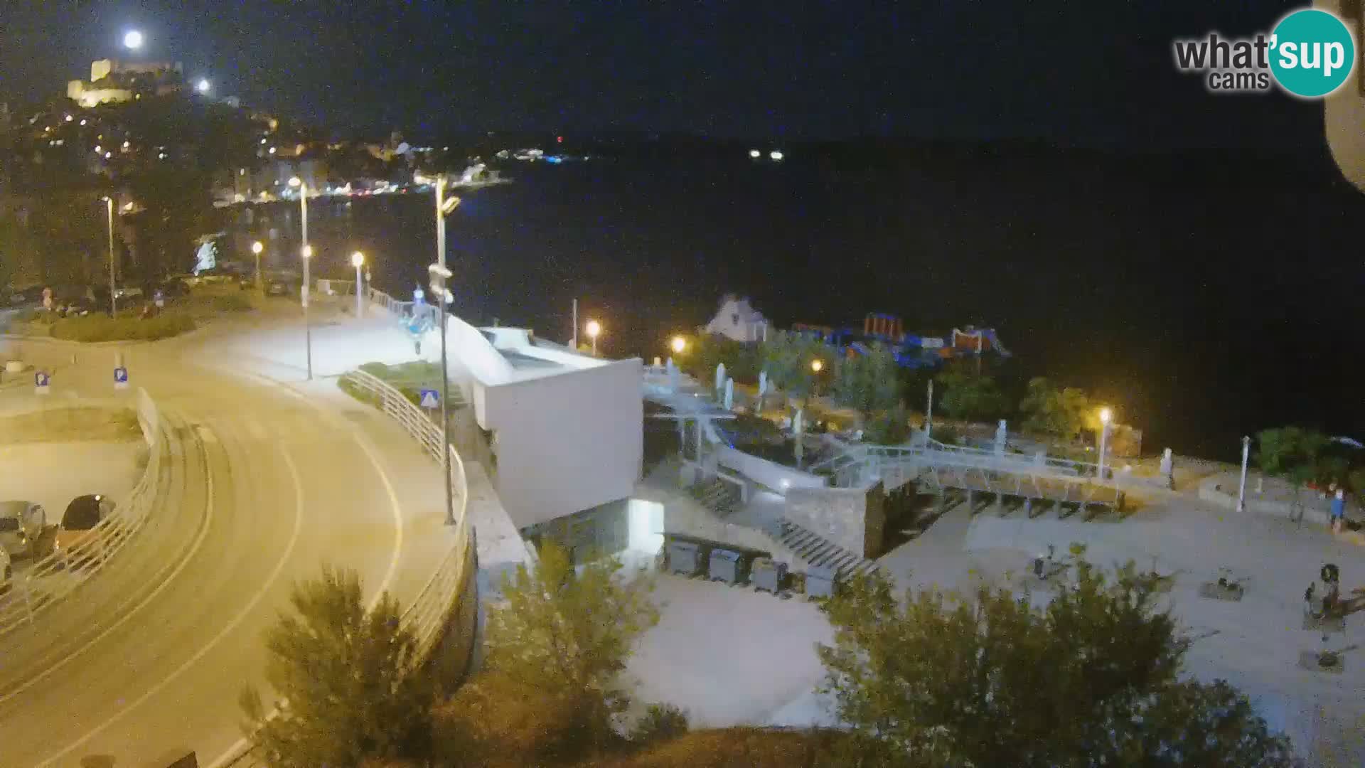 Web kamera Šibenik plaža Banj