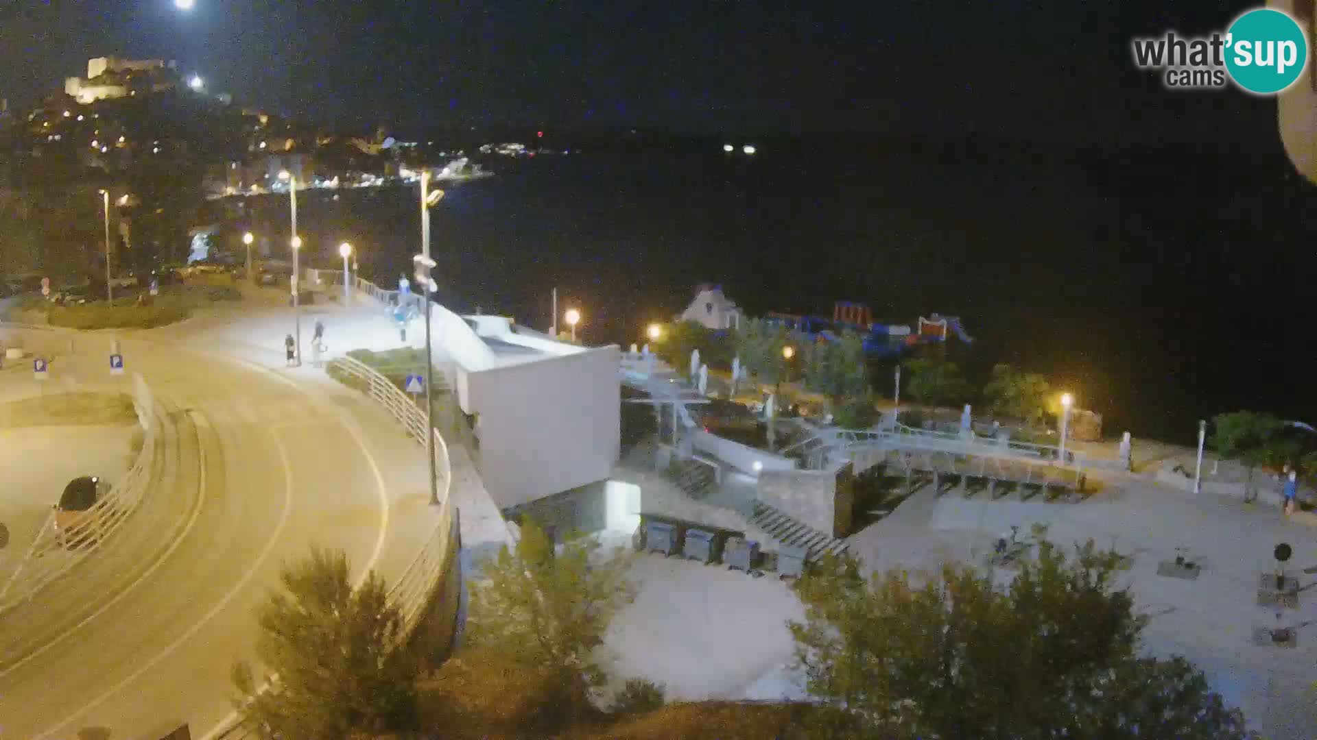 Live Cam Šibenik plage Banj