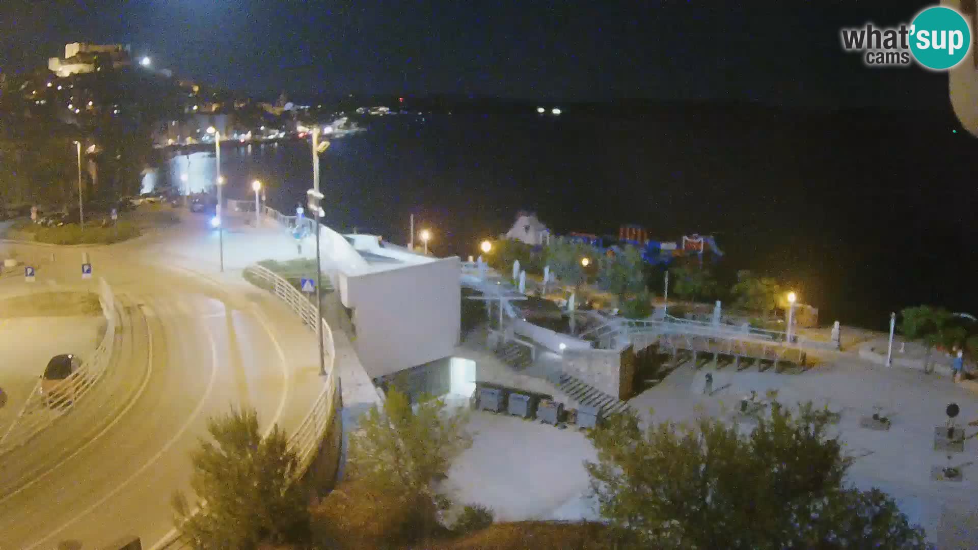 Live Cam Šibenik plage Banj