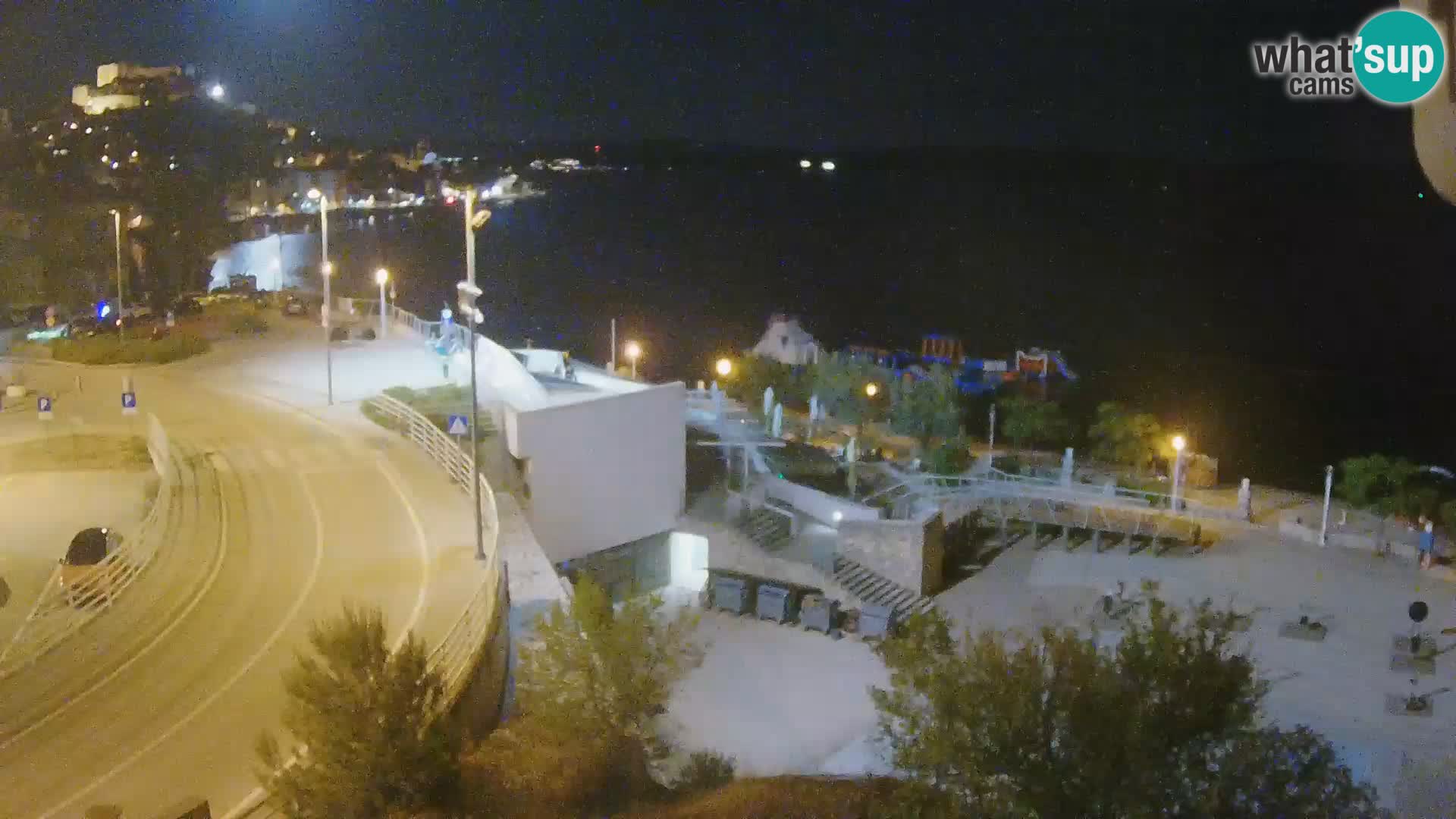 Live Cam Šibenik plage Banj