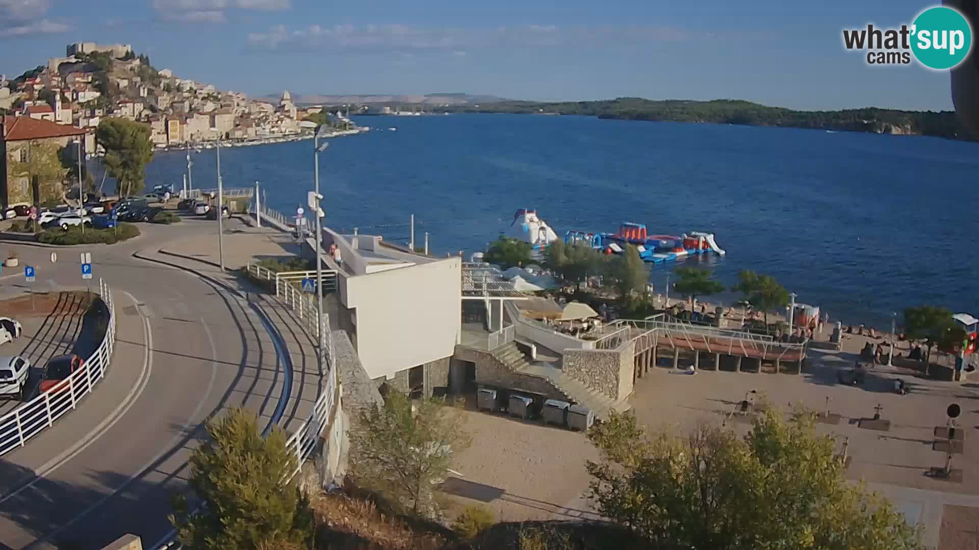 Web kamera Šibenik plaža Banj