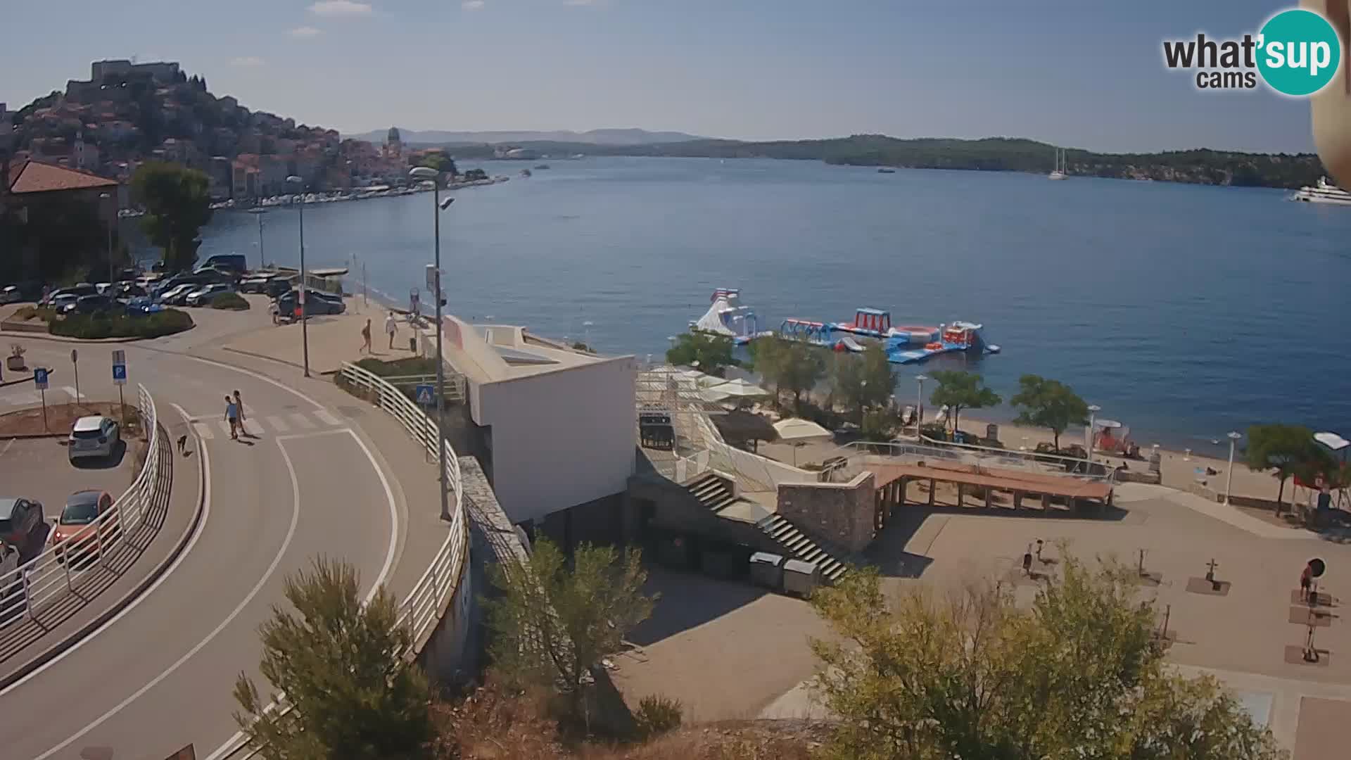 Web kamera Šibenik plaža Banj