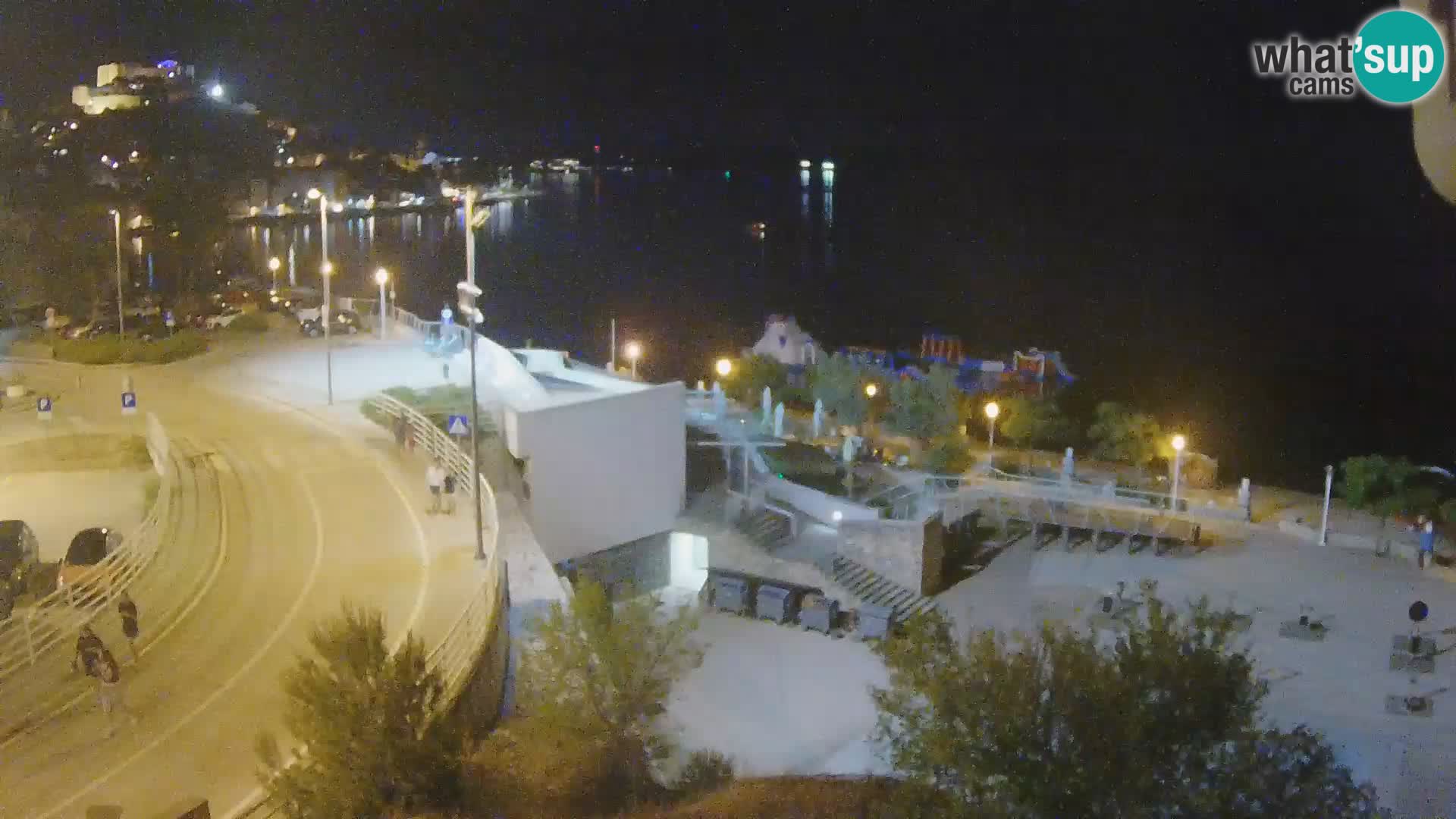 Šibenik webcam Beach Banj