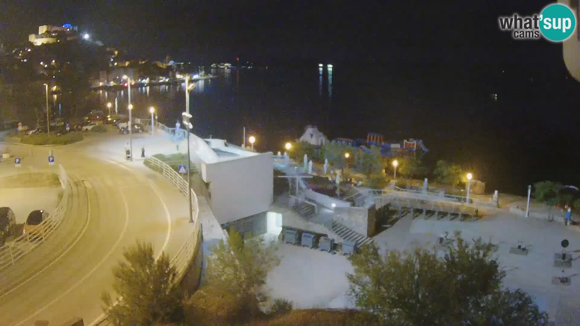 Livecam Sibenico spiaggia Banj