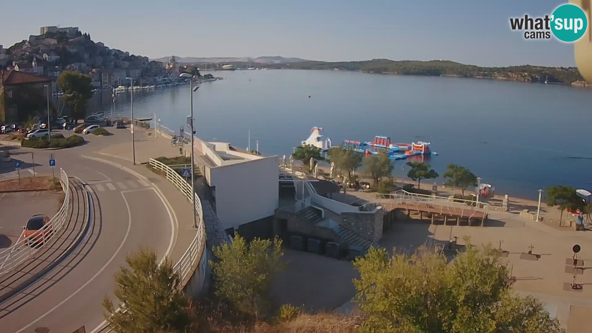 Šibenik webcam Beach Banj