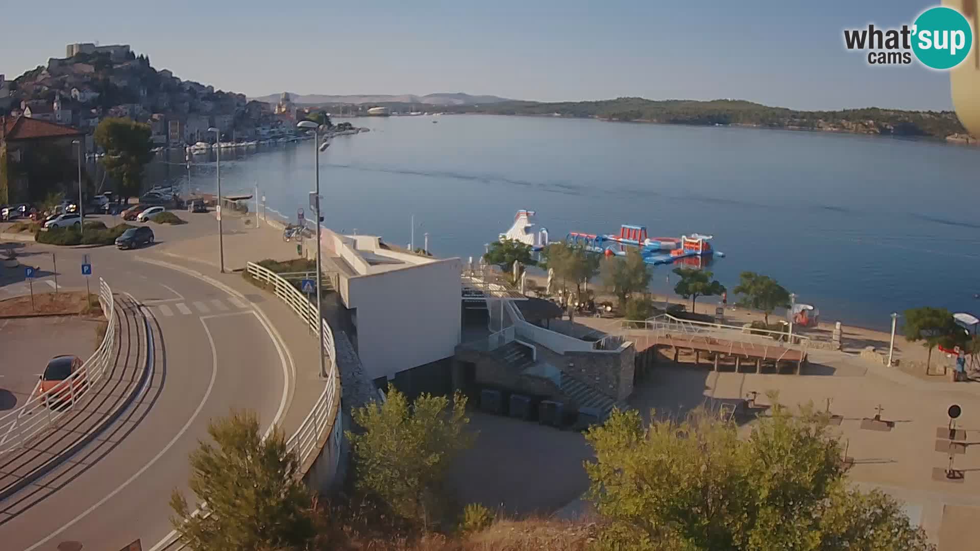 Šibenik webcam Beach Banj