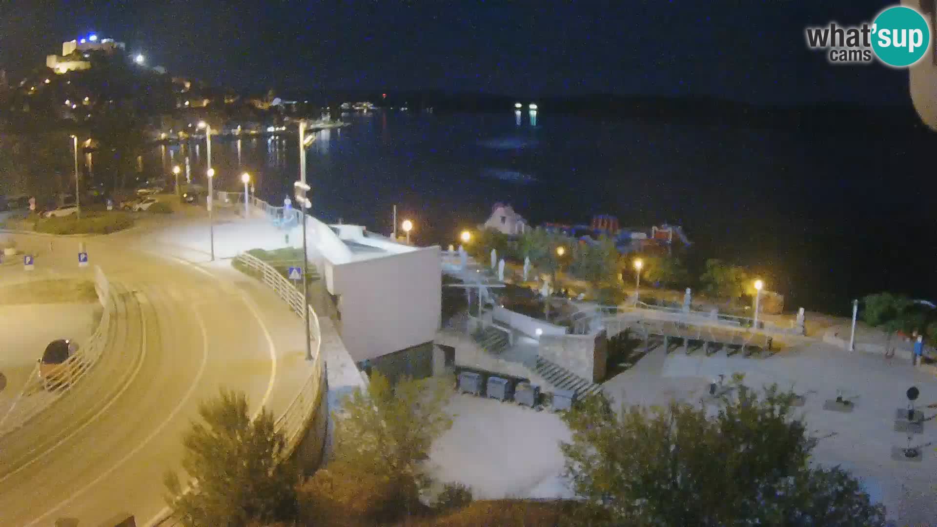 Livecam Sibenico spiaggia Banj