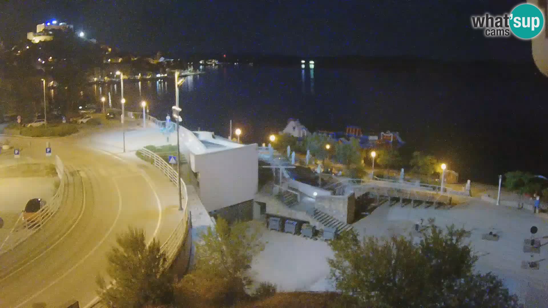 Šibenik webcam Beach Banj