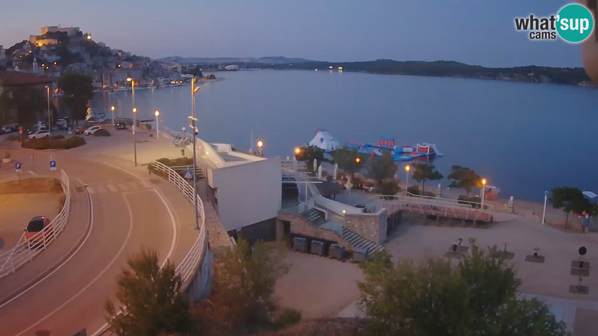 Livecam Sibenico spiaggia Banj