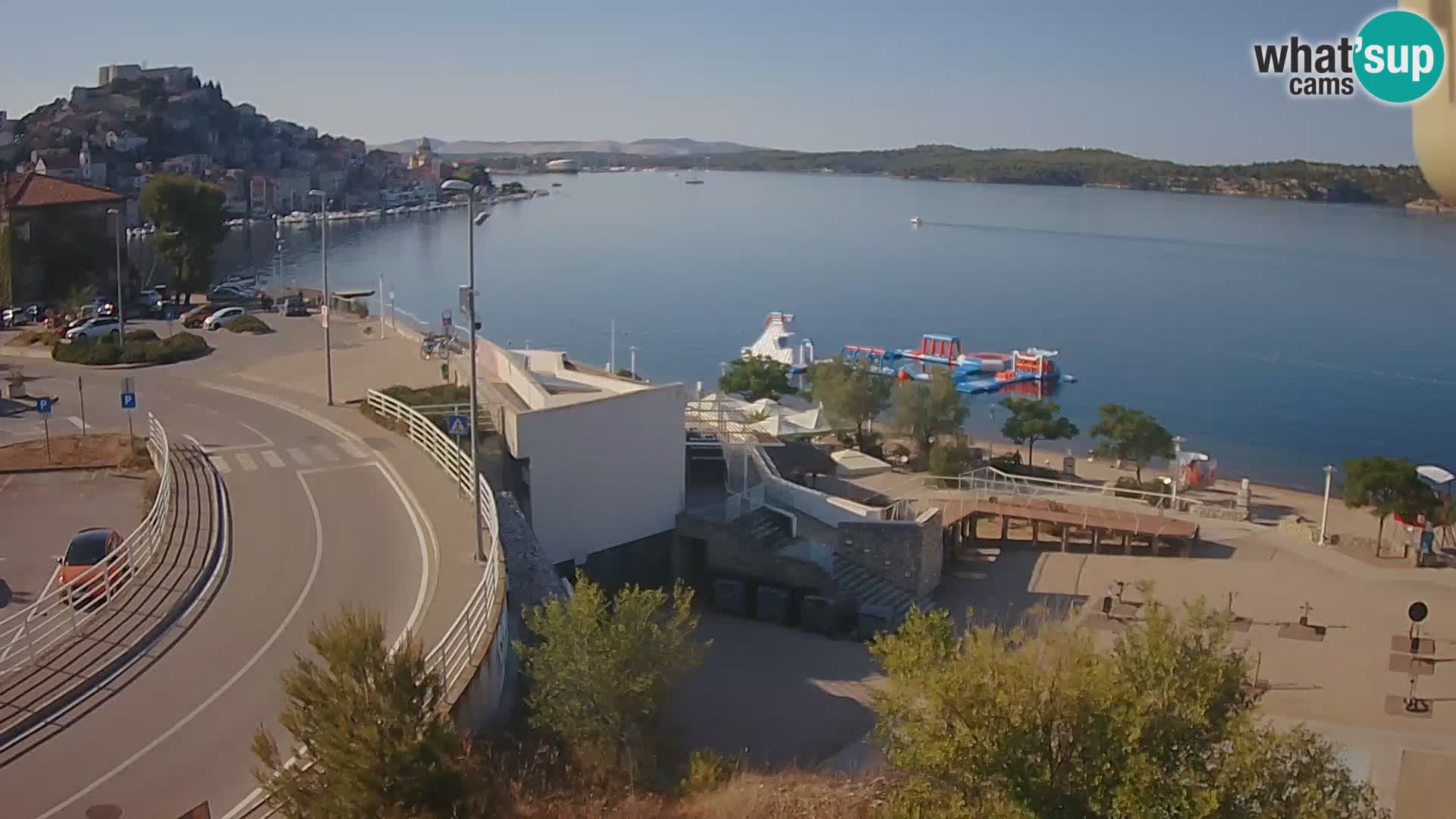 Livecam Sibenico spiaggia Banj