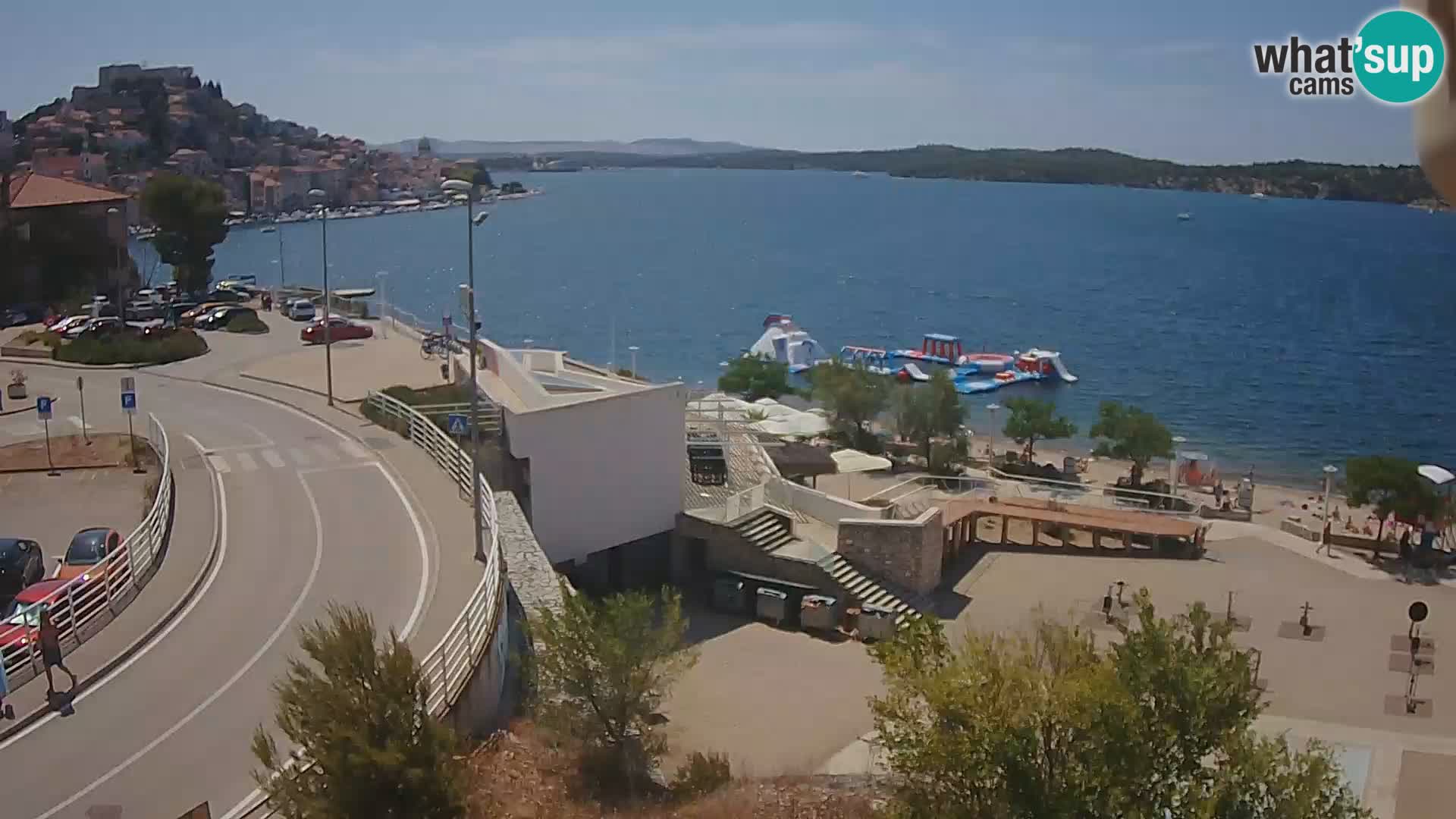 Live Cam Šibenik plage Banj