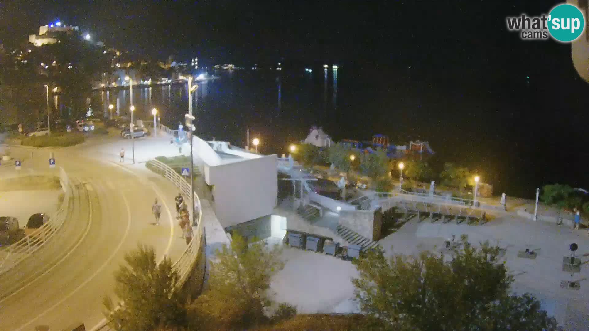 Kamera v živo Šibenik plaža Banj