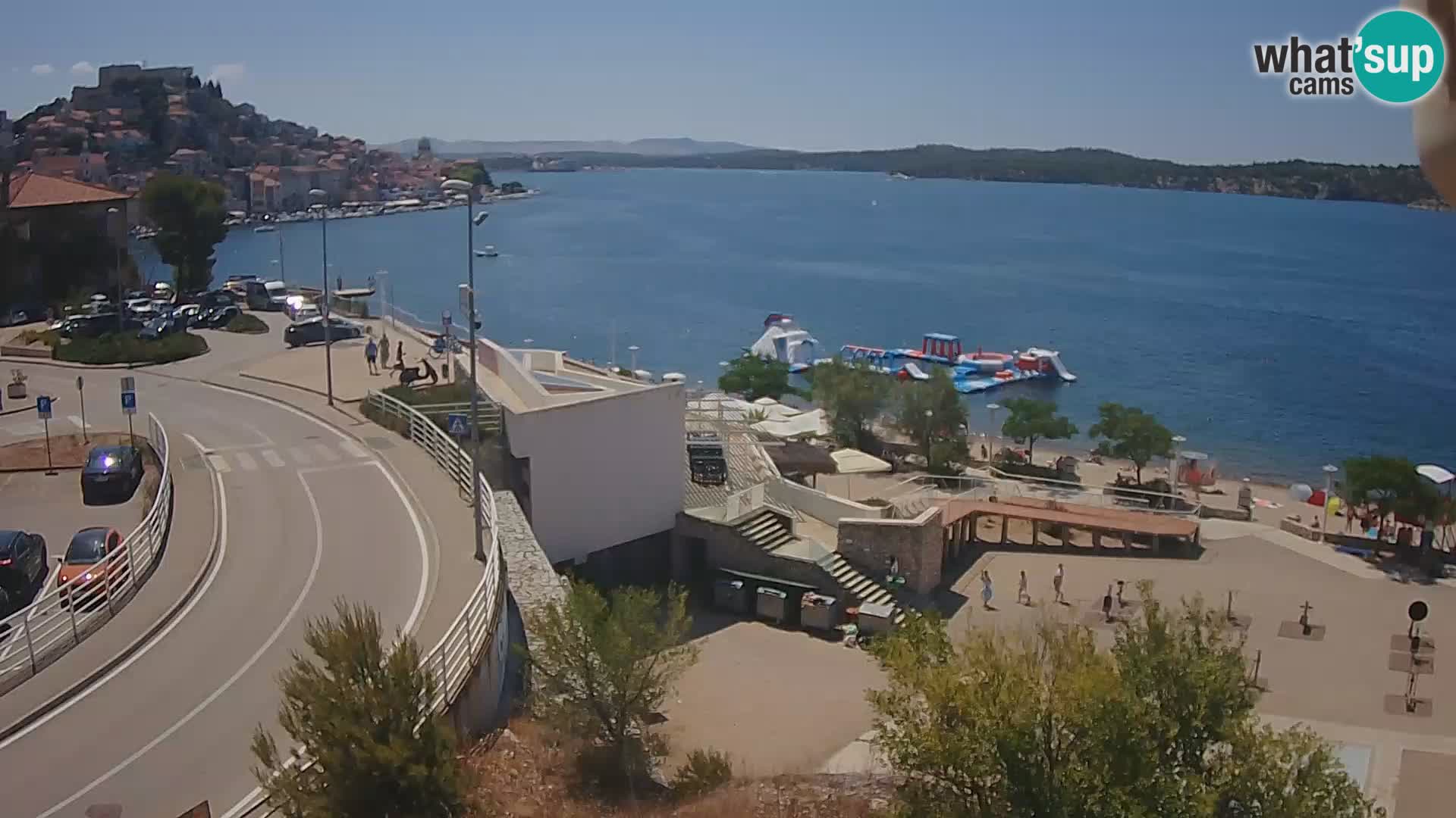 Live Cam Šibenik plage Banj