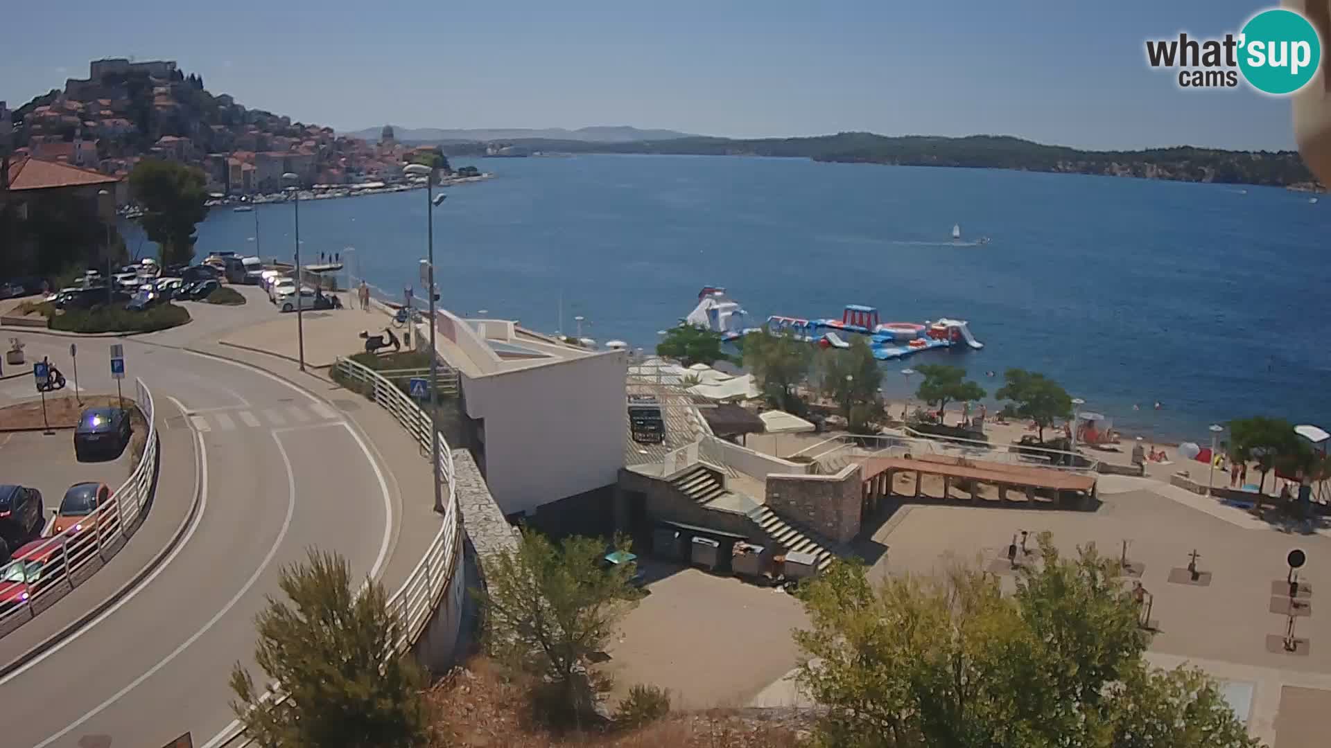 Live Cam Šibenik plage Banj