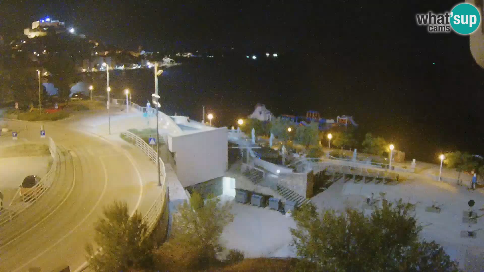 Web kamera Šibenik plaža Banj