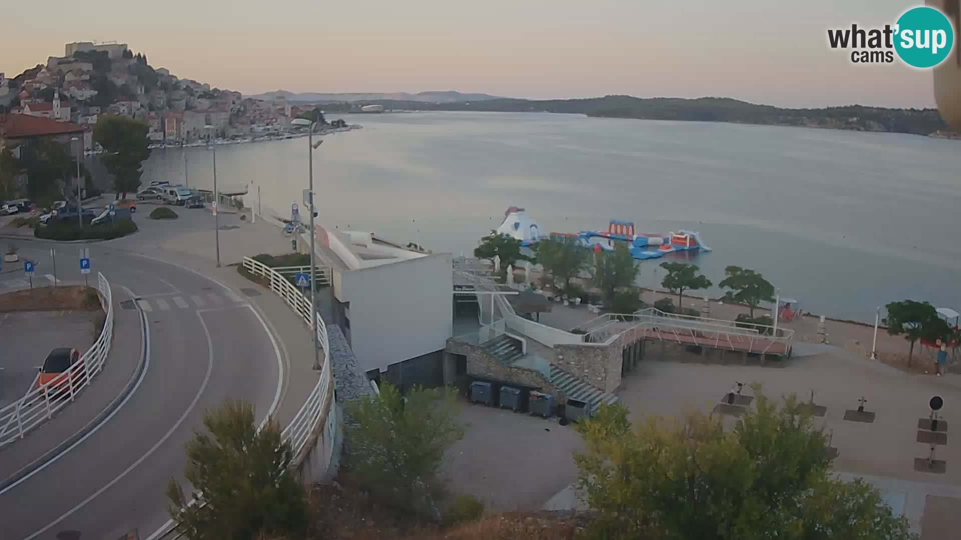 Livecam Sibenico spiaggia Banj
