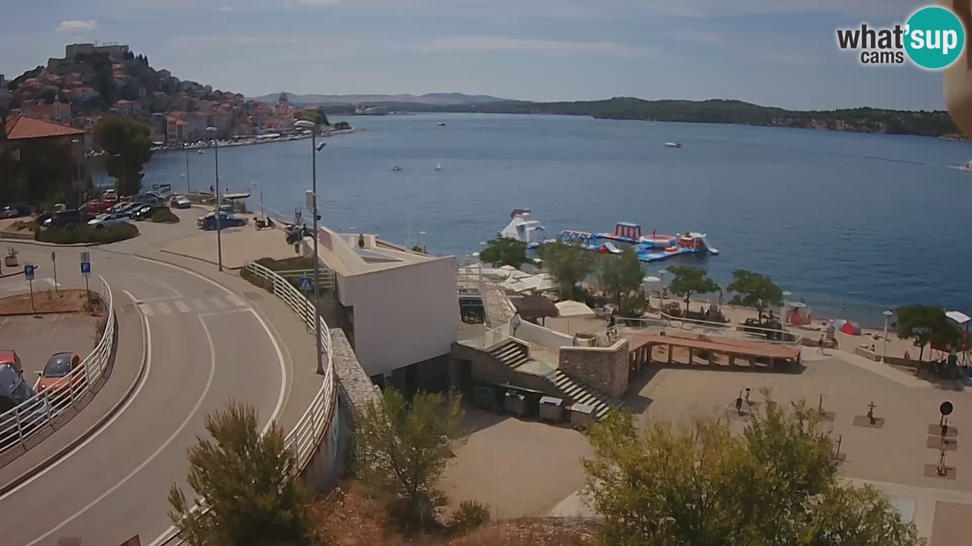 Web kamera Šibenik plaža Banj