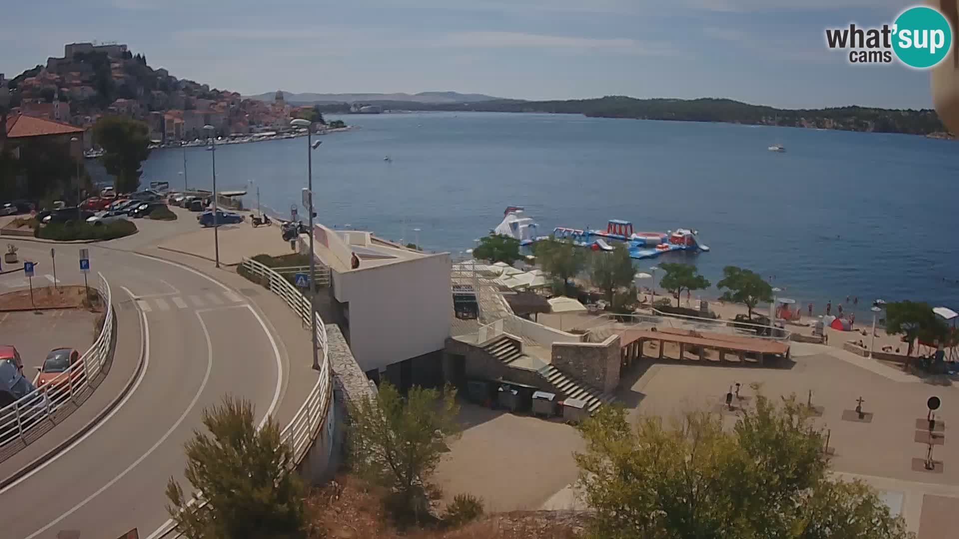 Web kamera Šibenik plaža Banj