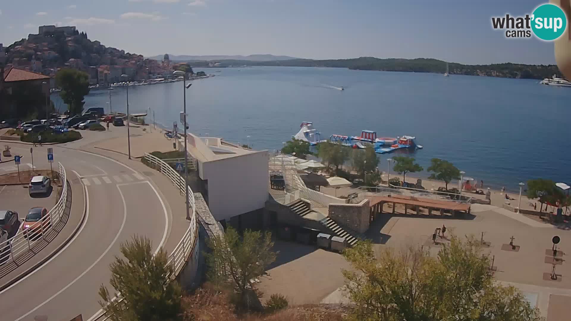 Web kamera Šibenik plaža Banj