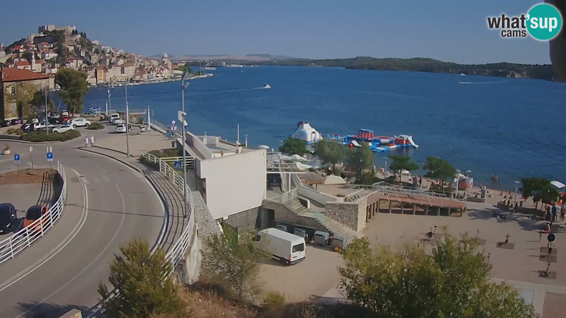 Web kamera Šibenik plaža Banj