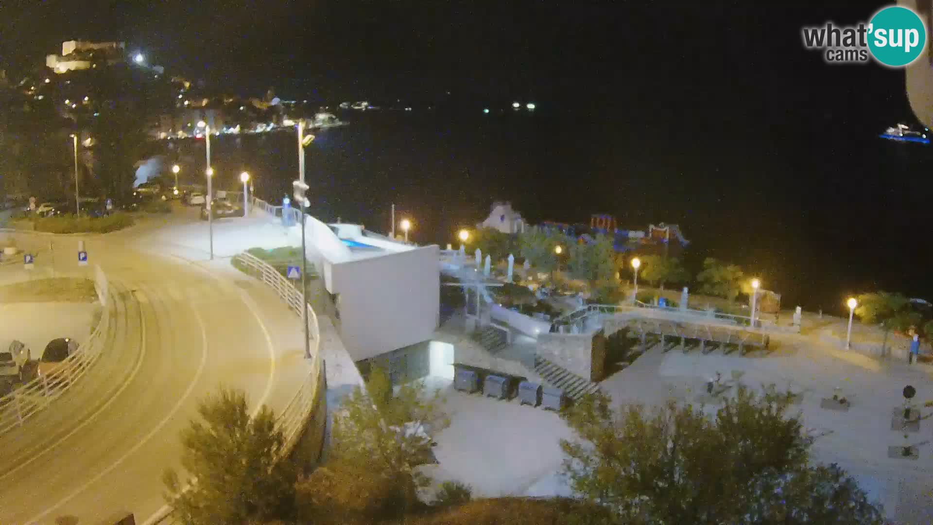 Šibenik webcam Beach Banj