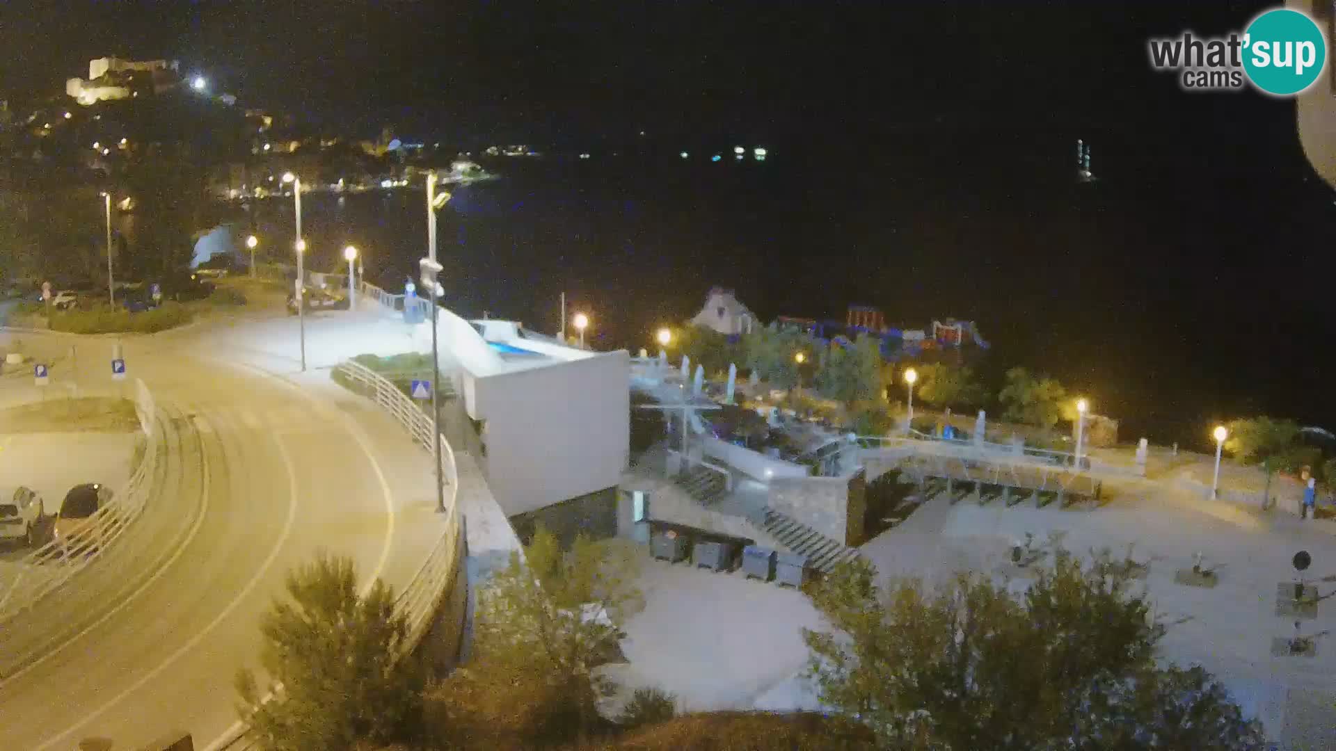 Livecam Sibenico spiaggia Banj
