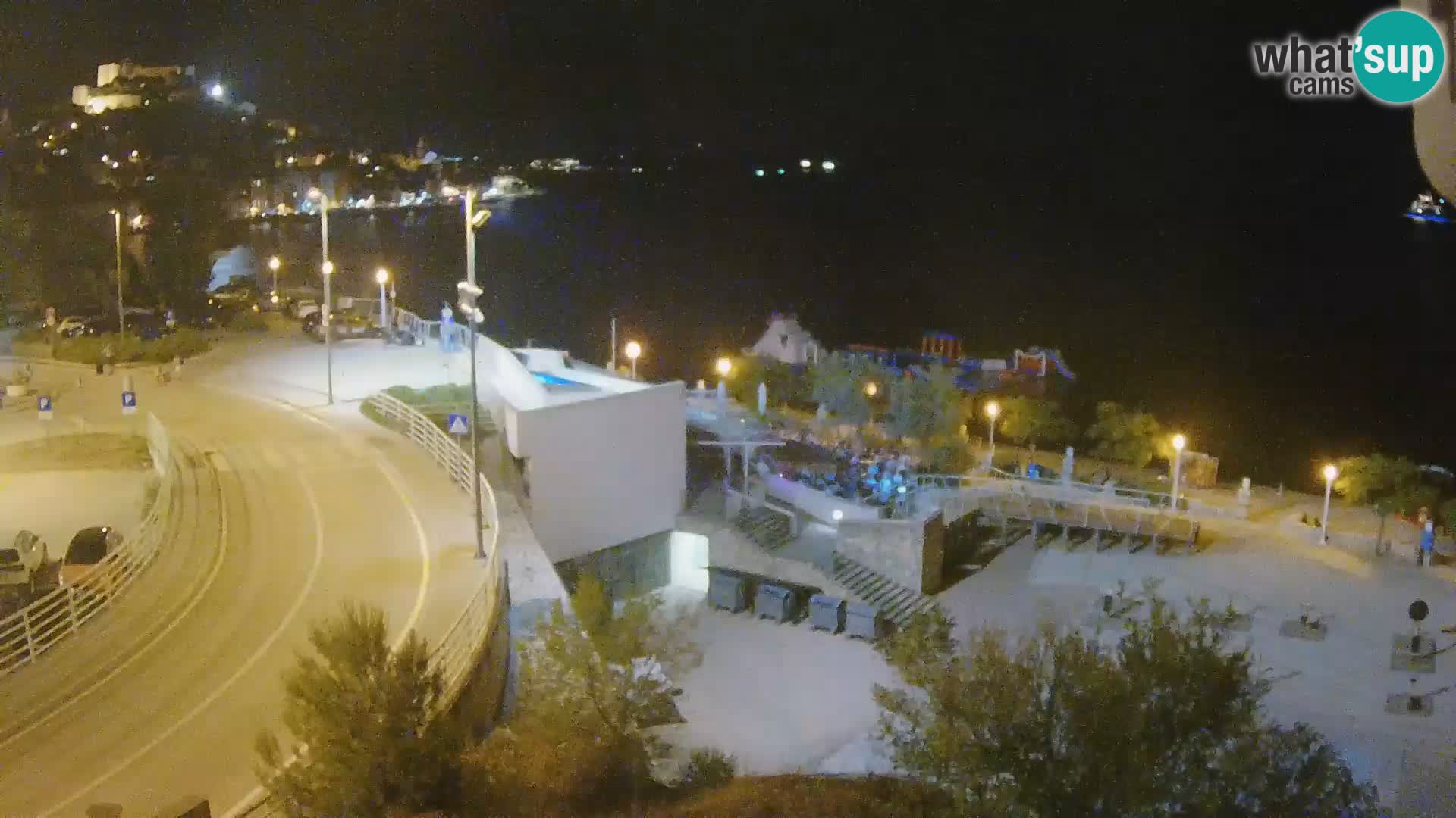 Šibenik webcam Beach Banj