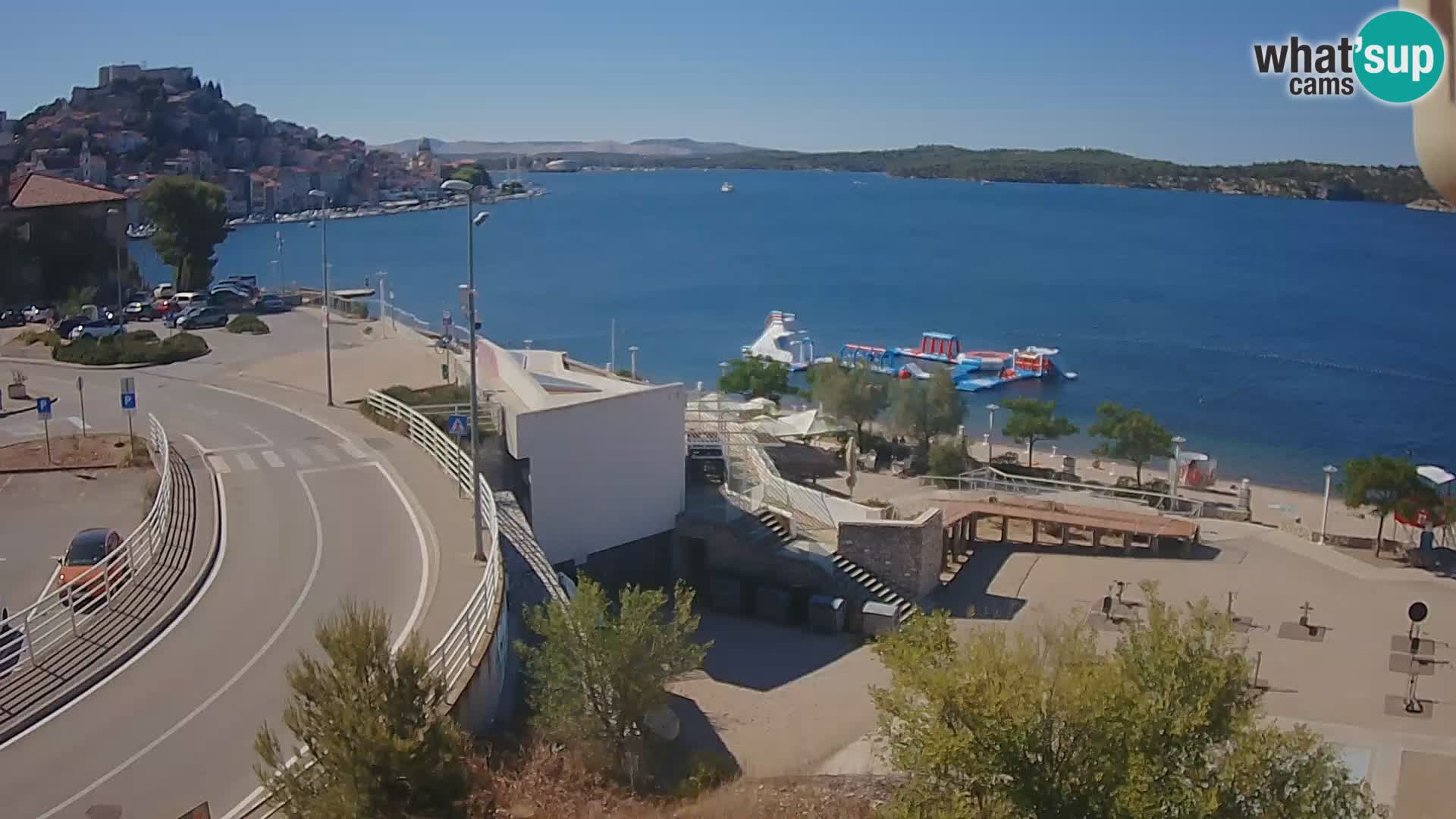 Livecam Sibenico spiaggia Banj