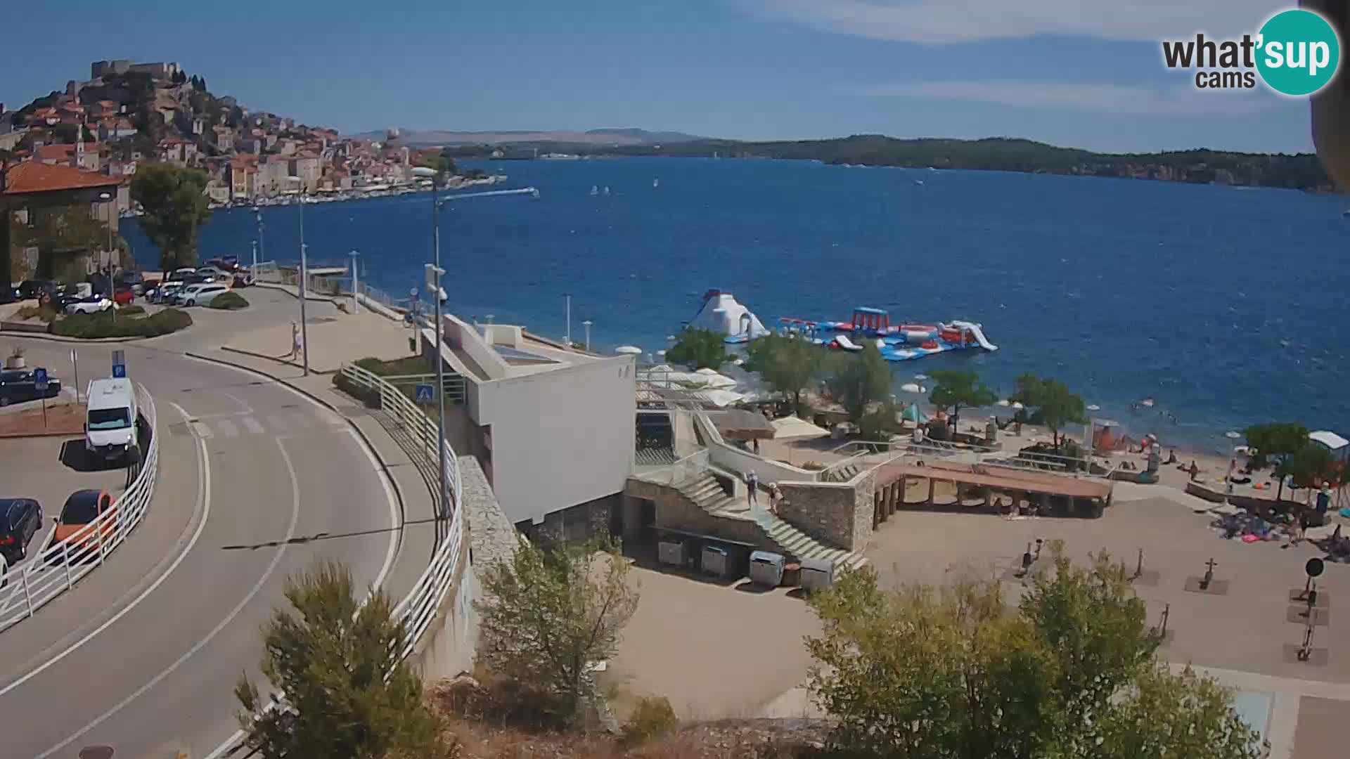 Kamera v živo Šibenik plaža Banj