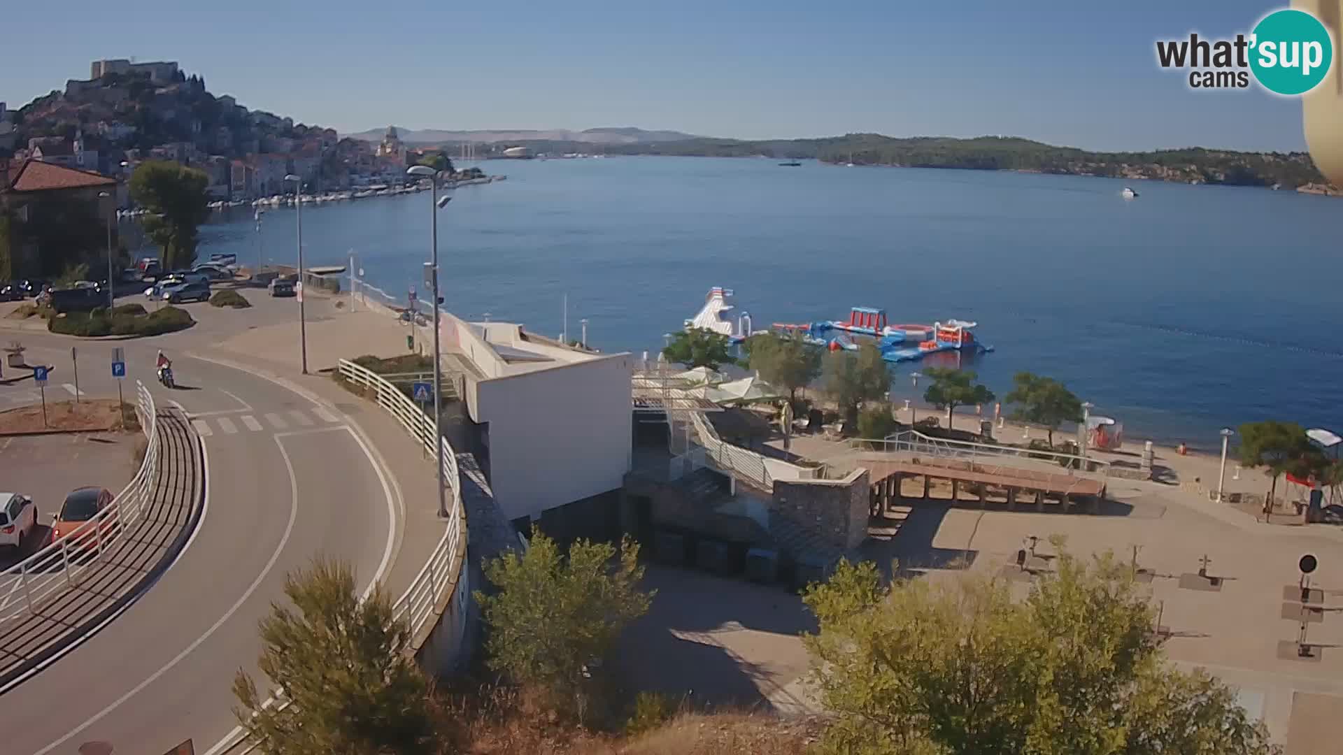 Web kamera Šibenik plaža Banj
