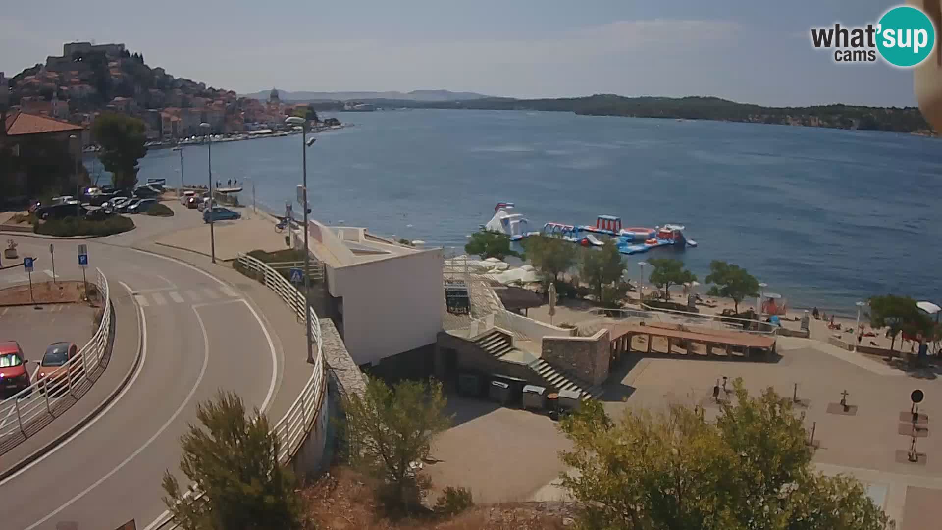 Šibenik webcam Beach Banj