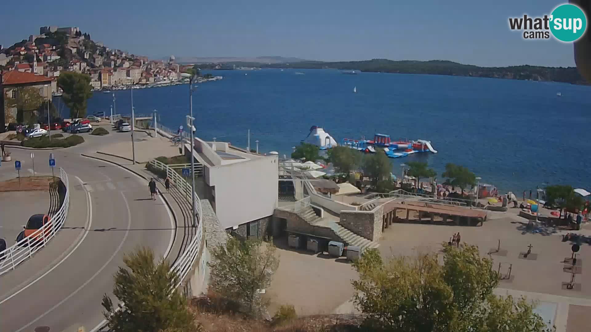 Livecam Sibenico spiaggia Banj